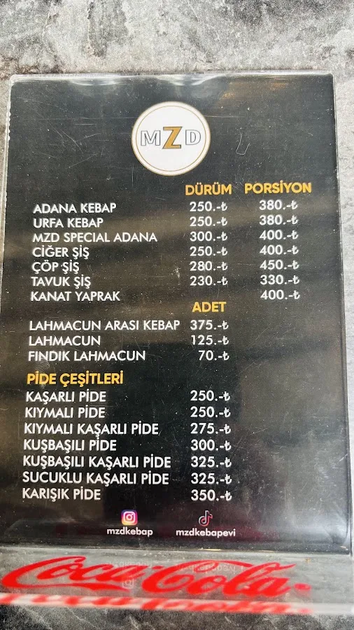 Mzd Kebap ve Dürüm Evi